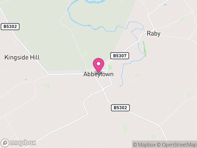 Map of Holme Abbey, Cumberland