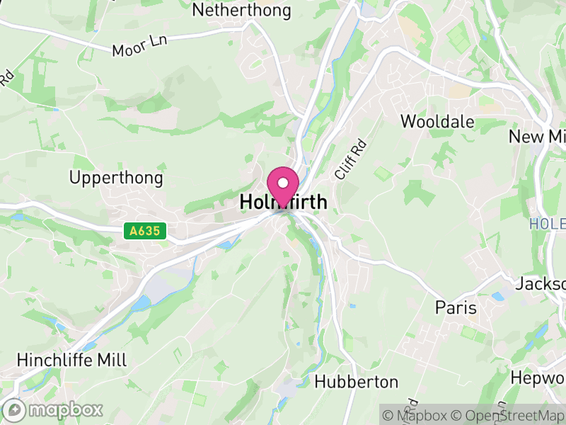Map of Holmfirth