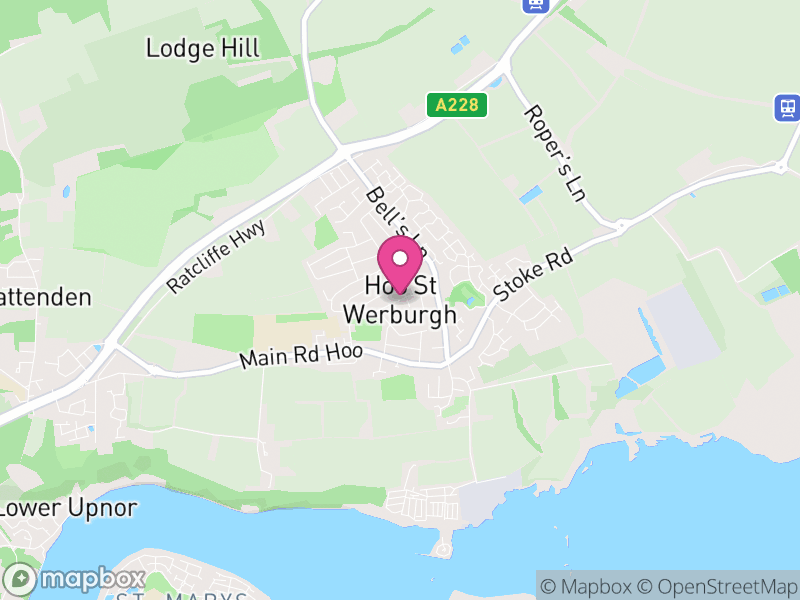 Map of Hoo St. Werburgh, Medway