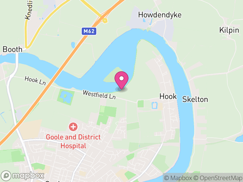 Map of Hook, East Riding of Yorkshire