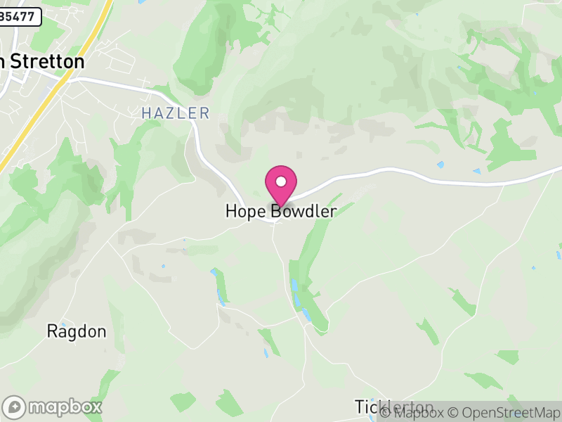 Map of Hope Bowdler, England