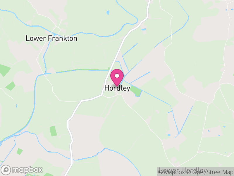Map of Hordley, England