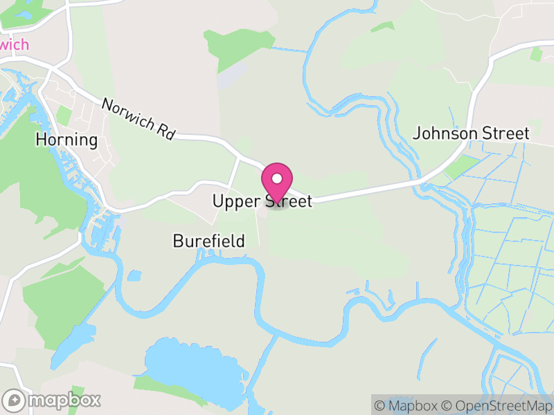 Map of Horning, North Norfolk