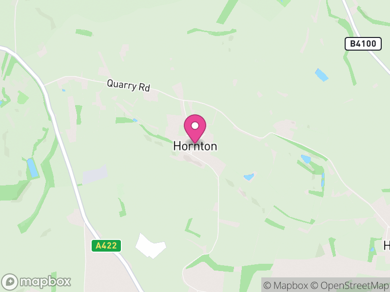 Map of Hornton, Cherwell