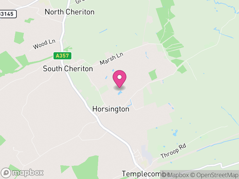 Map of Horsington, Somerset