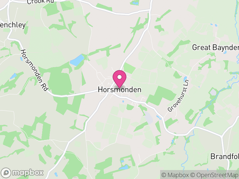 Map of Horsmonden, Tunbridge Wells