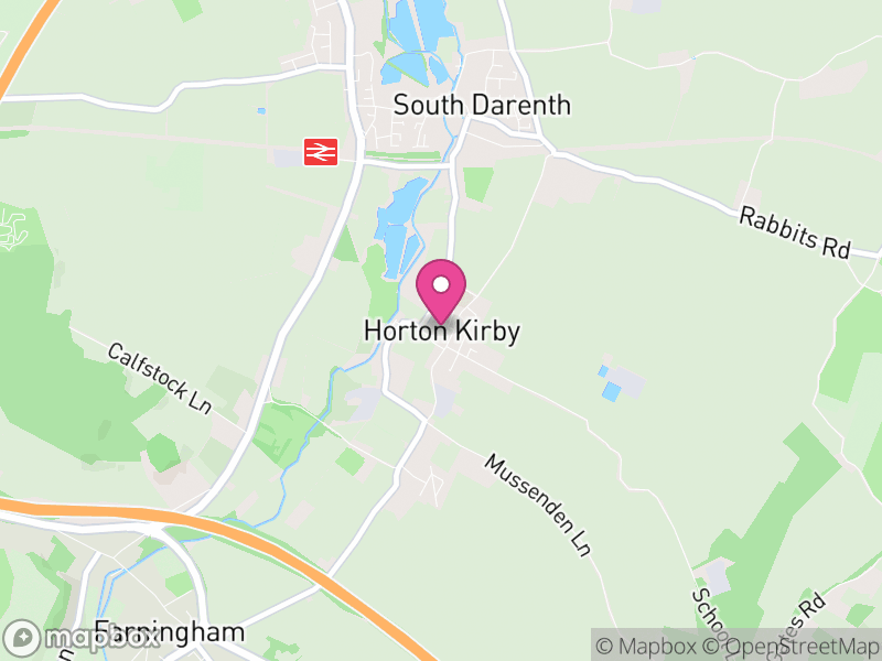 Map of Horton Kirby and South Darenth, Sevenoaks