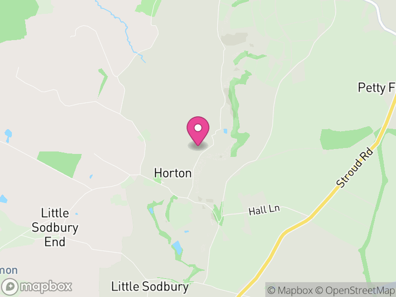 Map of Horton, South Gloucestershire