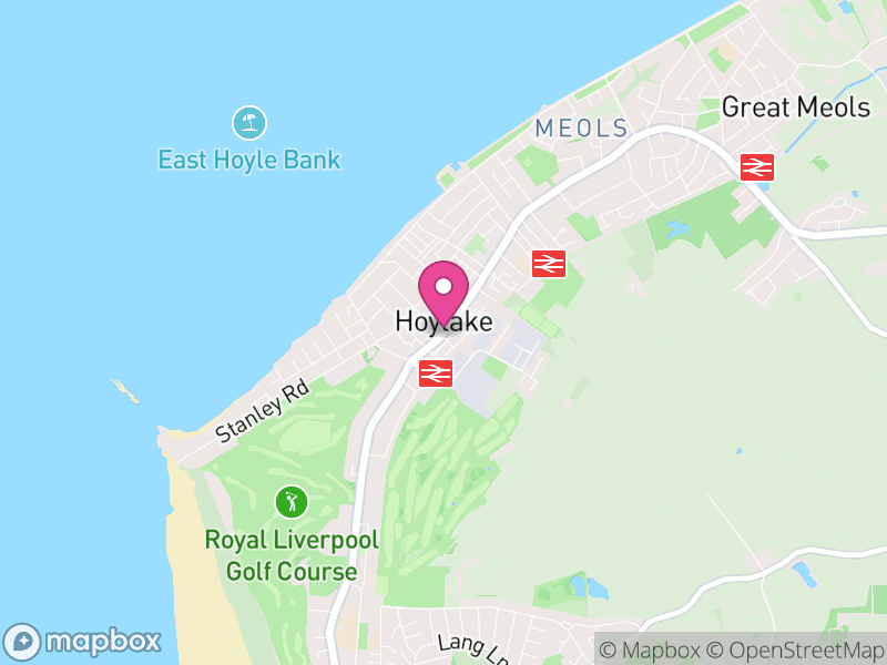 Map of Hoylake