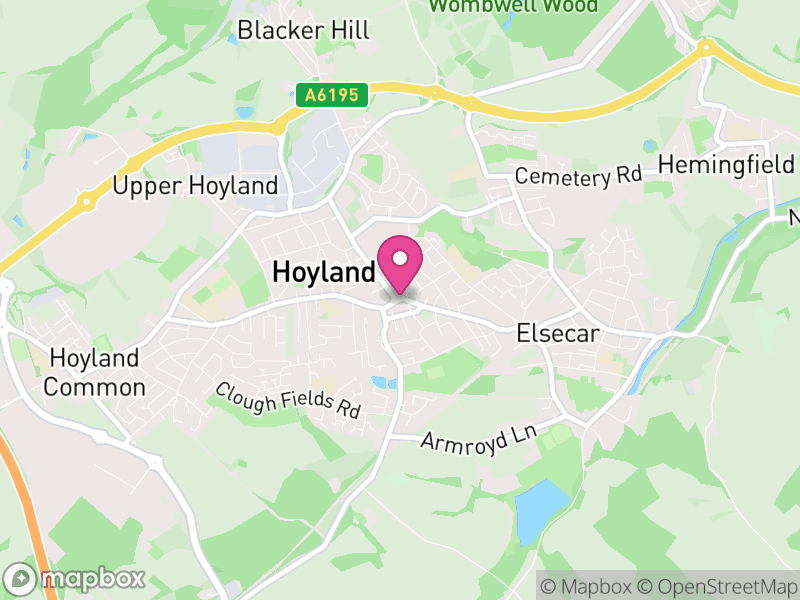 Map of Hoyland