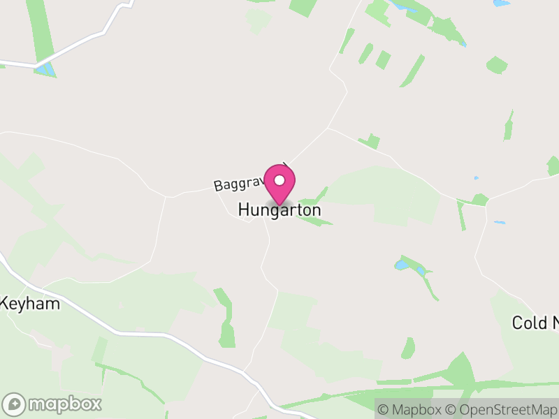 Map of Hungarton, Harborough