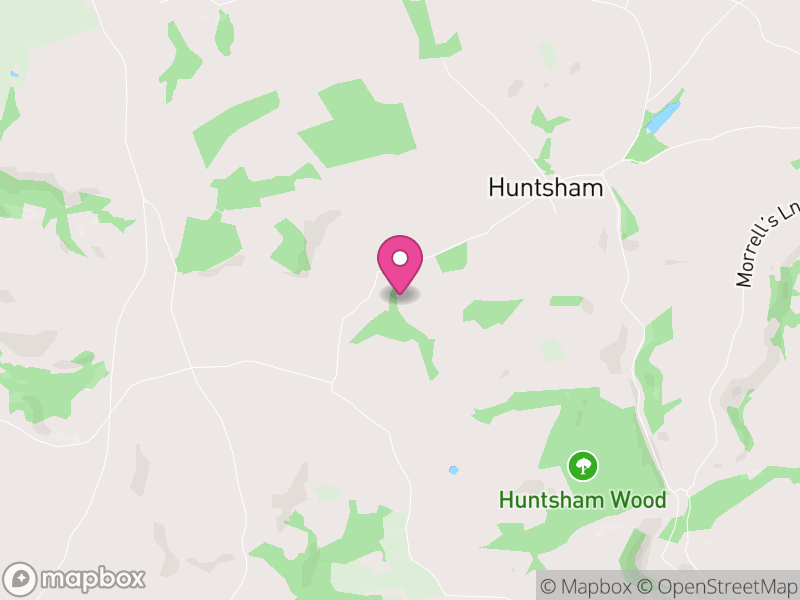 Map of Huntsham, Mid Devon