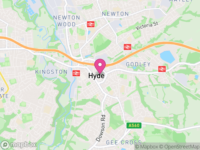 Map of Hyde, New Forest
