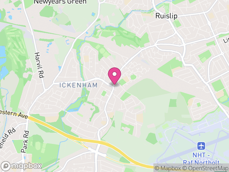 Map of Ickenham
