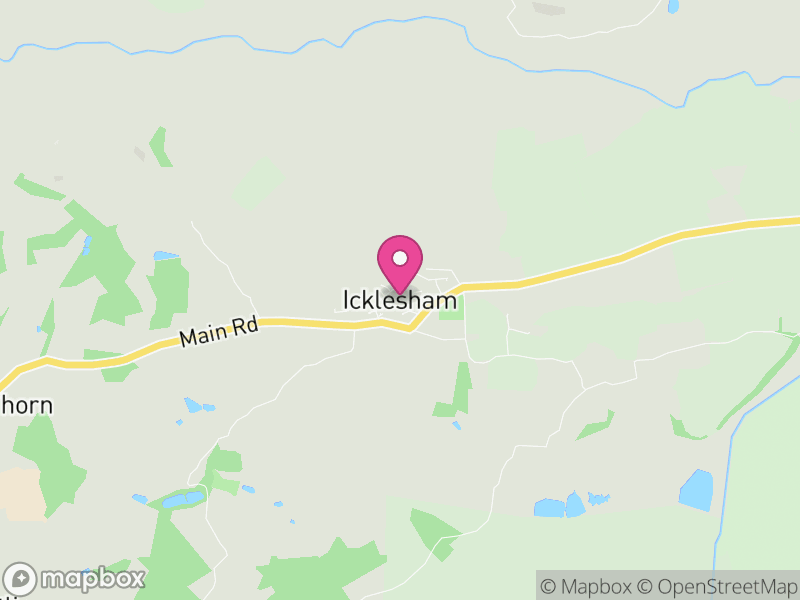 Map of Icklesham, Rother