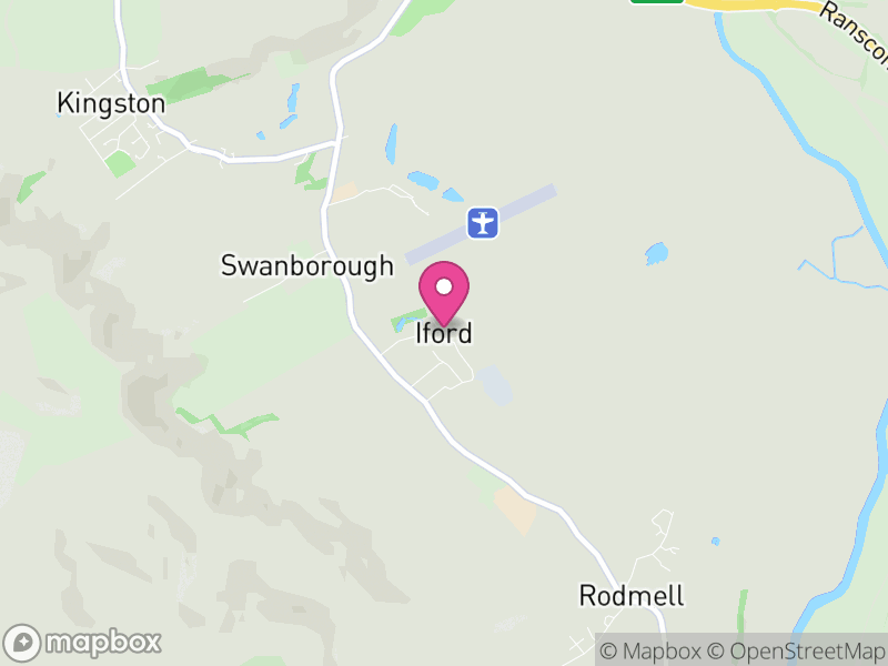 Map of Iford, Lewes