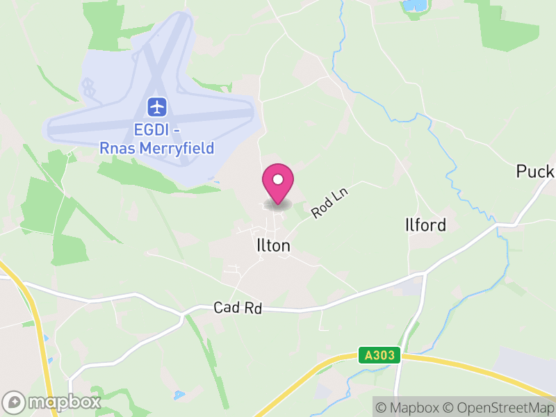 Map of Ilton, Somerset