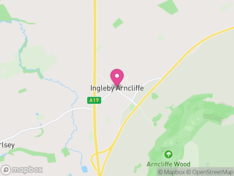 Map of Ingleby Arncliffe, North Yorkshire