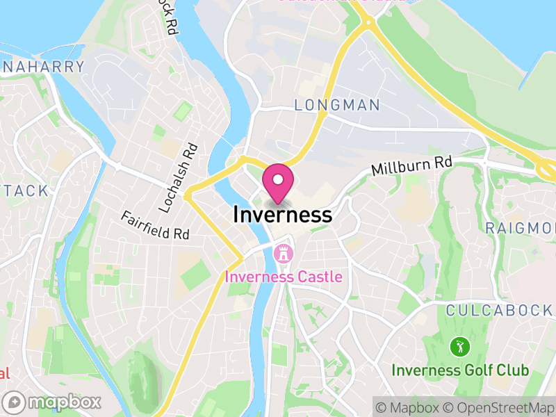 Map of Inverness