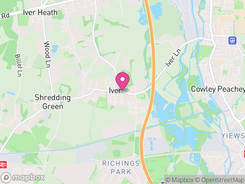 Map of Iver, Wexham and Ivers Community Board