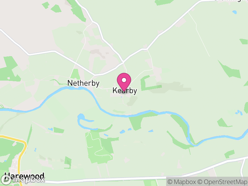 Map of Kearby with Netherby, North Yorkshire