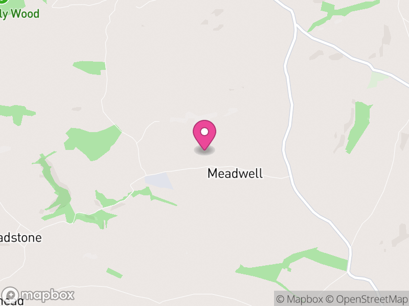 Map of Kelly, West Devon