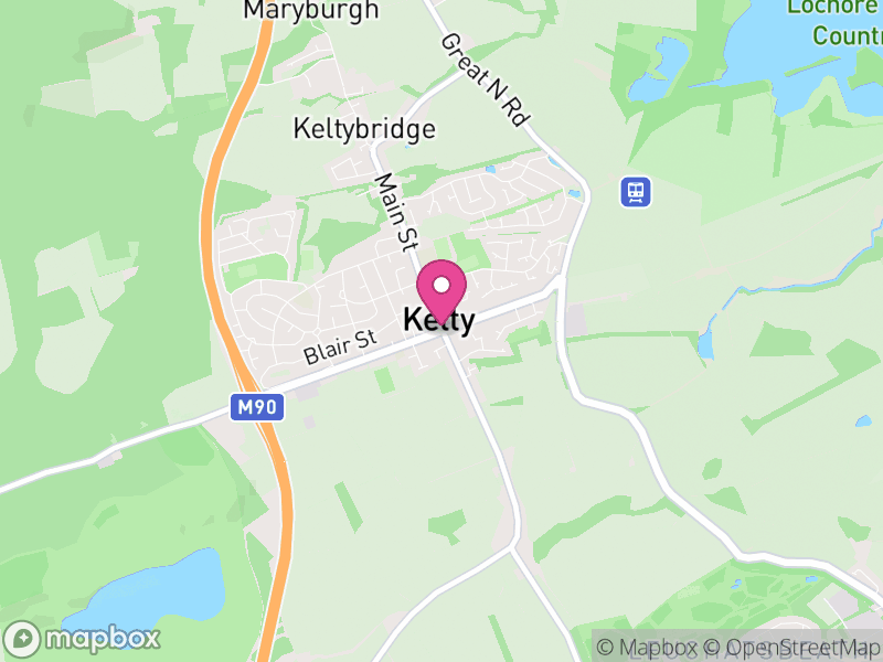 Map of Kelty
