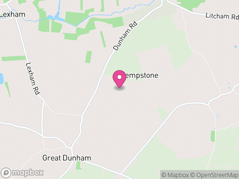Map of Kempstone, Breckland