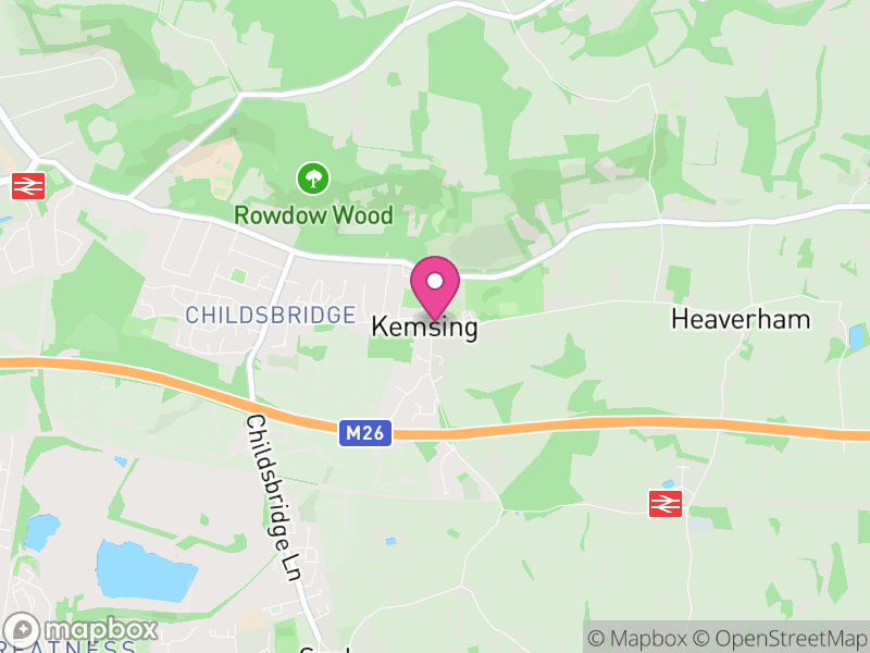 Map of Kemsing, Sevenoaks