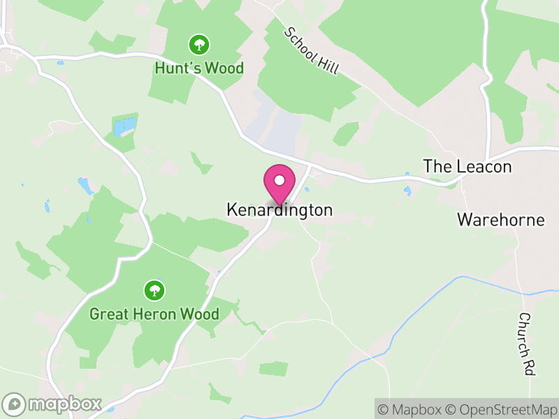 Map of Kenardington, Ashford