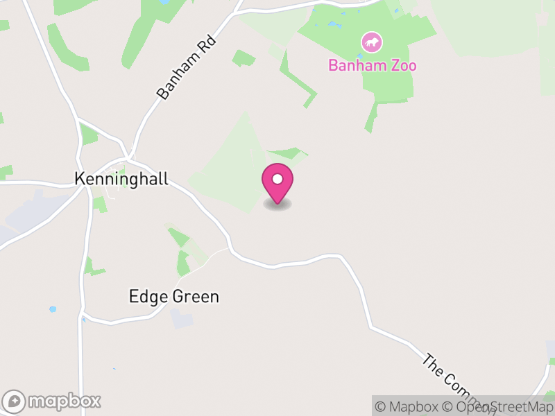 Map of Kenninghall, Breckland