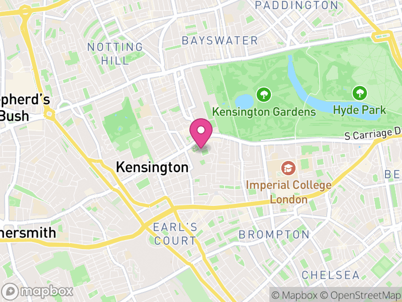 Map of Kensington