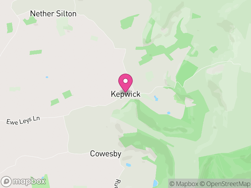 Map of Kepwick, North Yorkshire