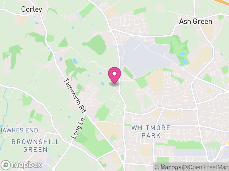 Map of Keresley, Coventry