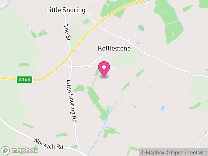 Map of Kettlestone, North Norfolk