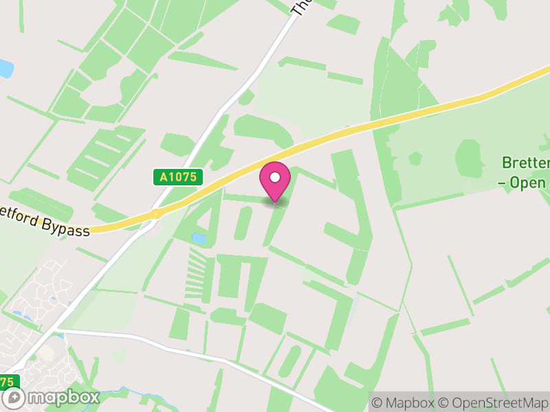 Map of Kilverstone, Breckland