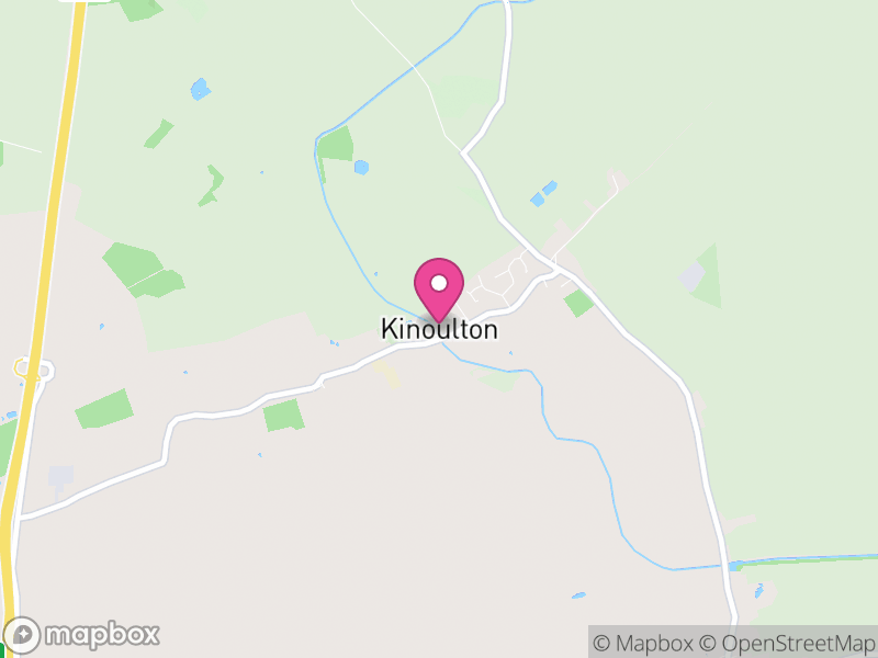 Map of Kinoulton, Rushcliffe