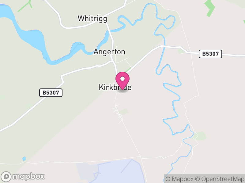 Map of Kirkbride, Cumberland