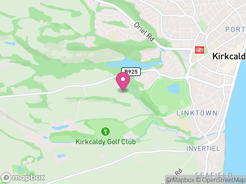 Map of Kirkcaldy West, Fife