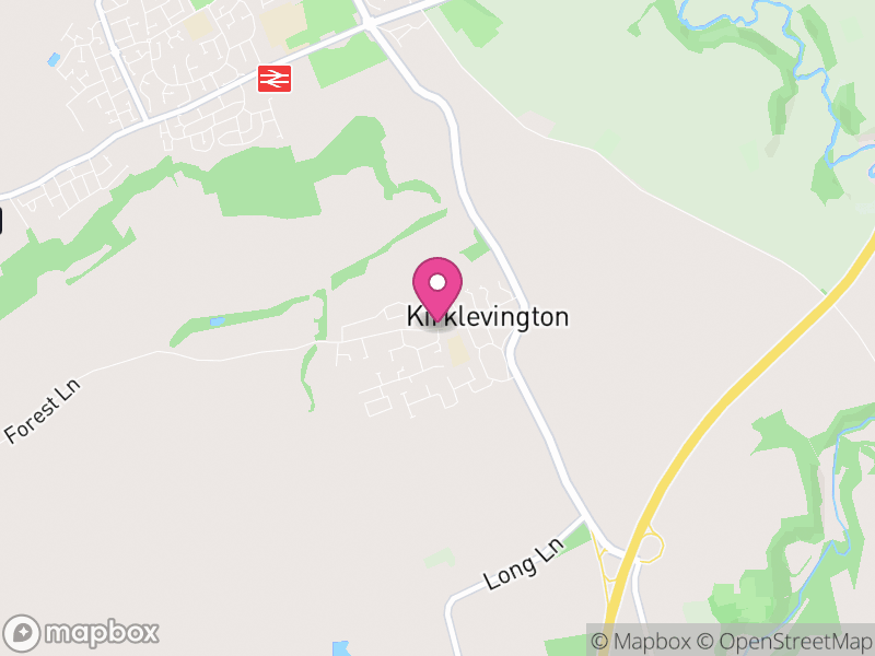Map of Kirklevington, Stockton-on-Tees
