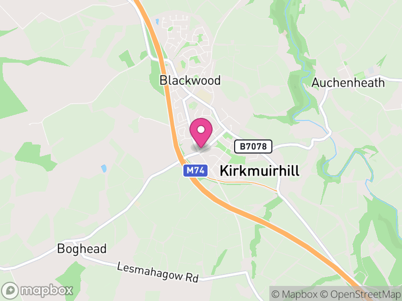 Map of Kirkmuirhill