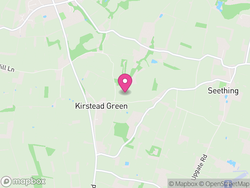 Map of Kirstead, South Norfolk