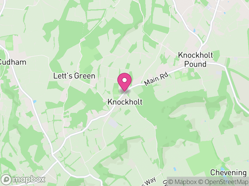 Map of Knockholt, Sevenoaks