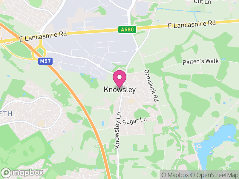 Map of Knowsley, Knowsley