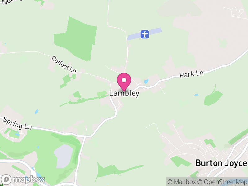 Map of Lambley, Gedling
