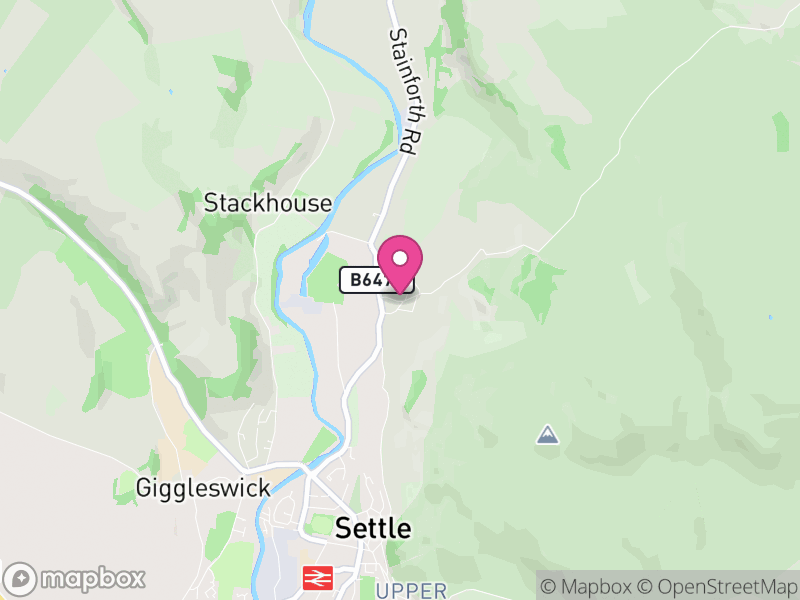 Map of Langcliffe, North Yorkshire
