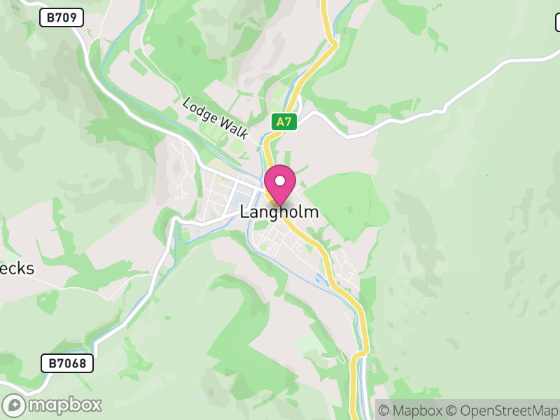 Map of Langholm