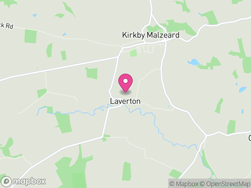 Map of Laverton, North Yorkshire