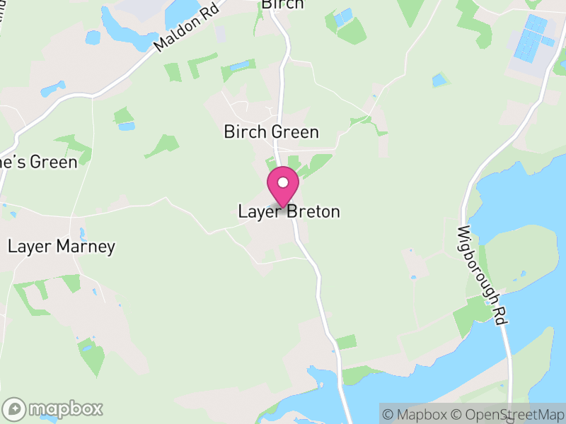 Map of Layer Breton, Colchester