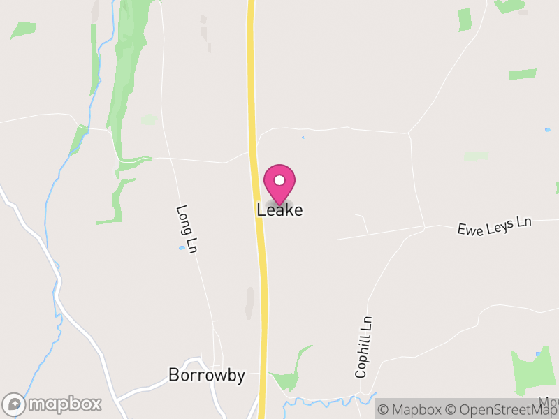 Map of Leake, North Yorkshire